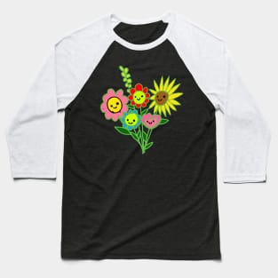 Flower Bouquet 2 Baseball T-Shirt